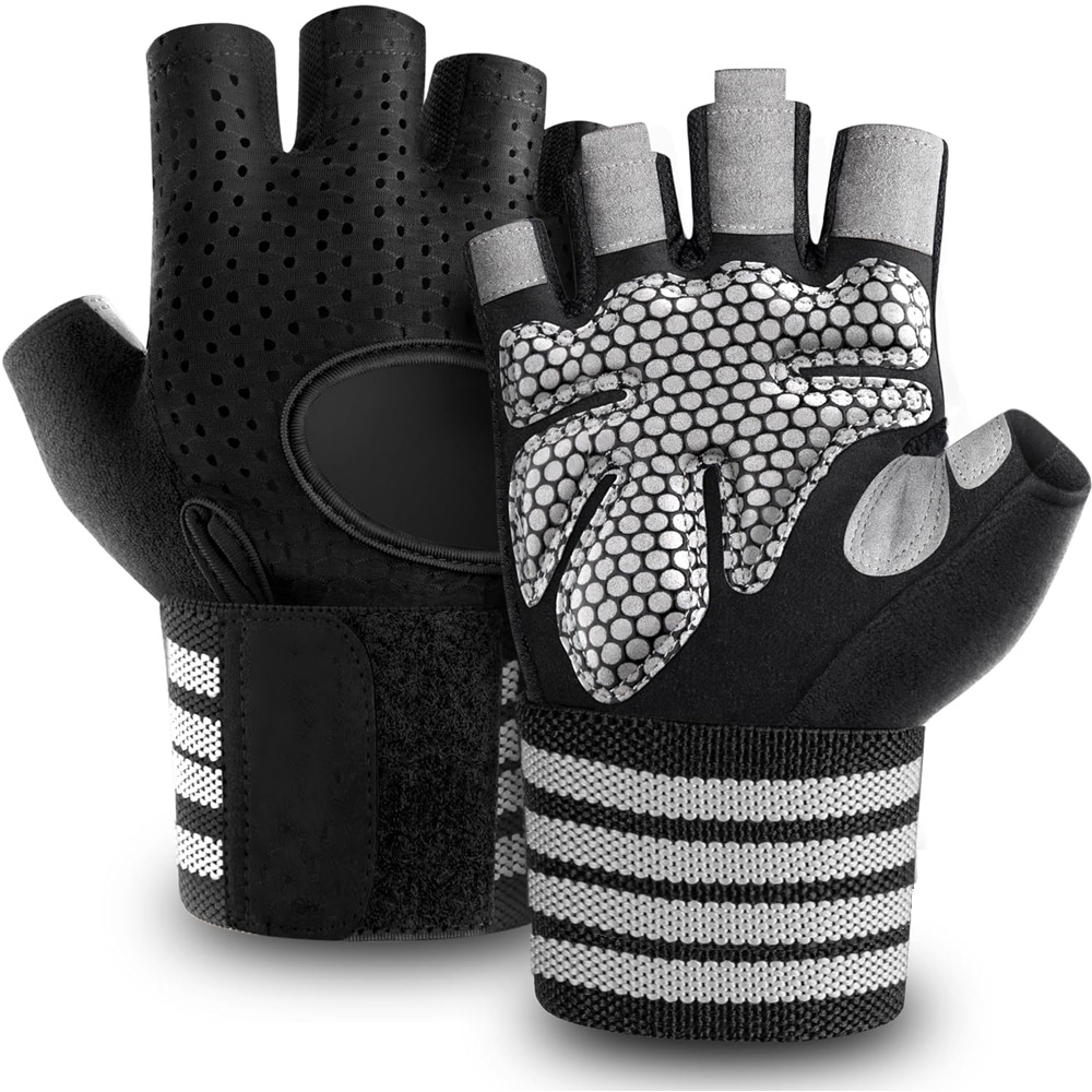 Fitness Gloves with Wrist Supp - Crossfit Gear Men 评论和价格