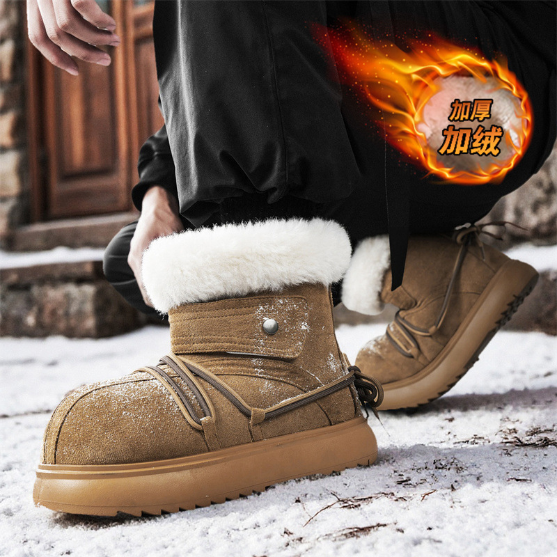 2025 New Winter Men Snow Boots - Crossfit Male 评论和价格