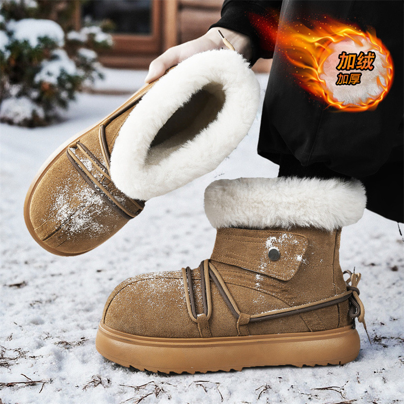 2025 New Winter Men Snow Boots - Crossfit Male 评论和价格
