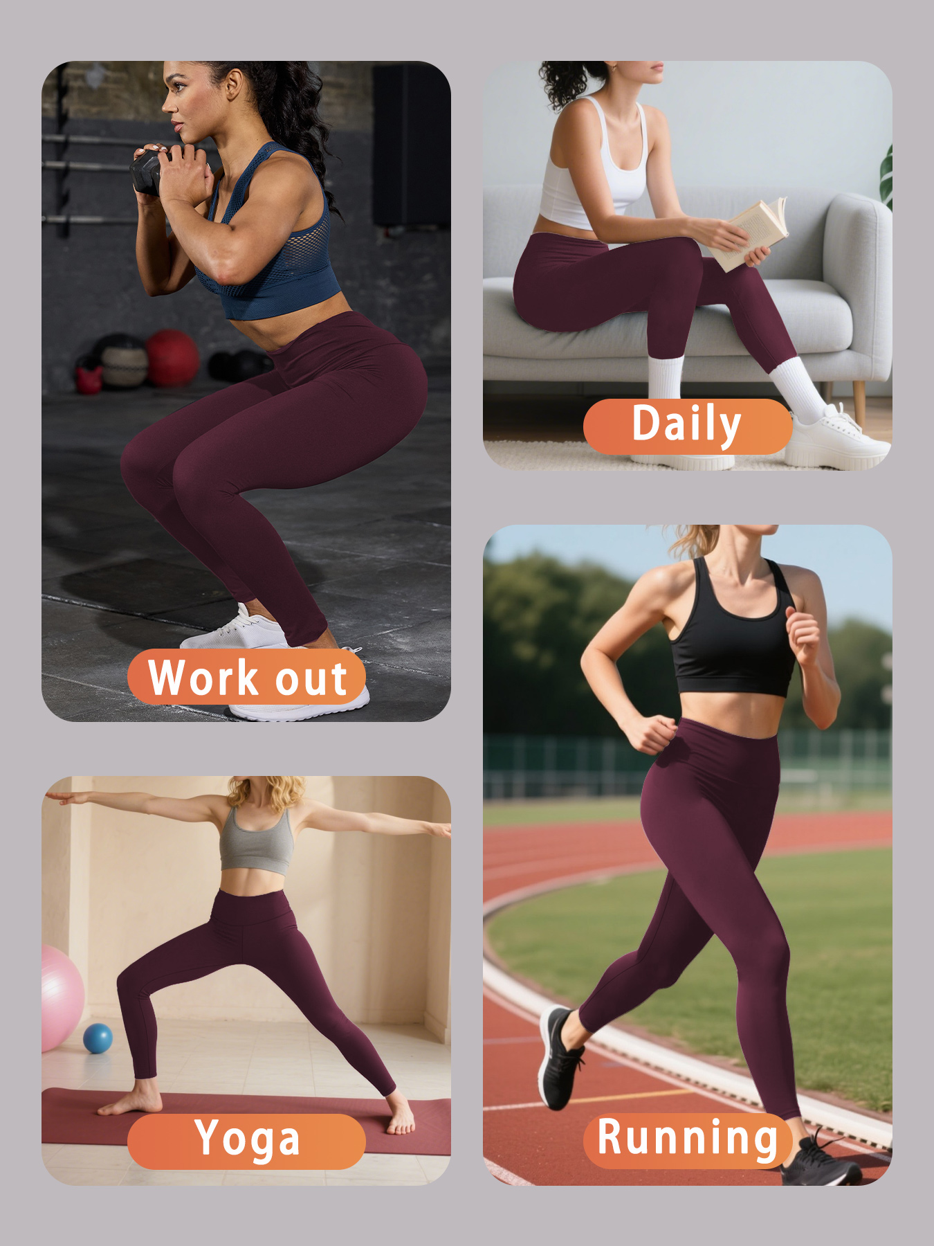 Plus size Women's Super Soft L - Crossfit Yoga 评论和价格