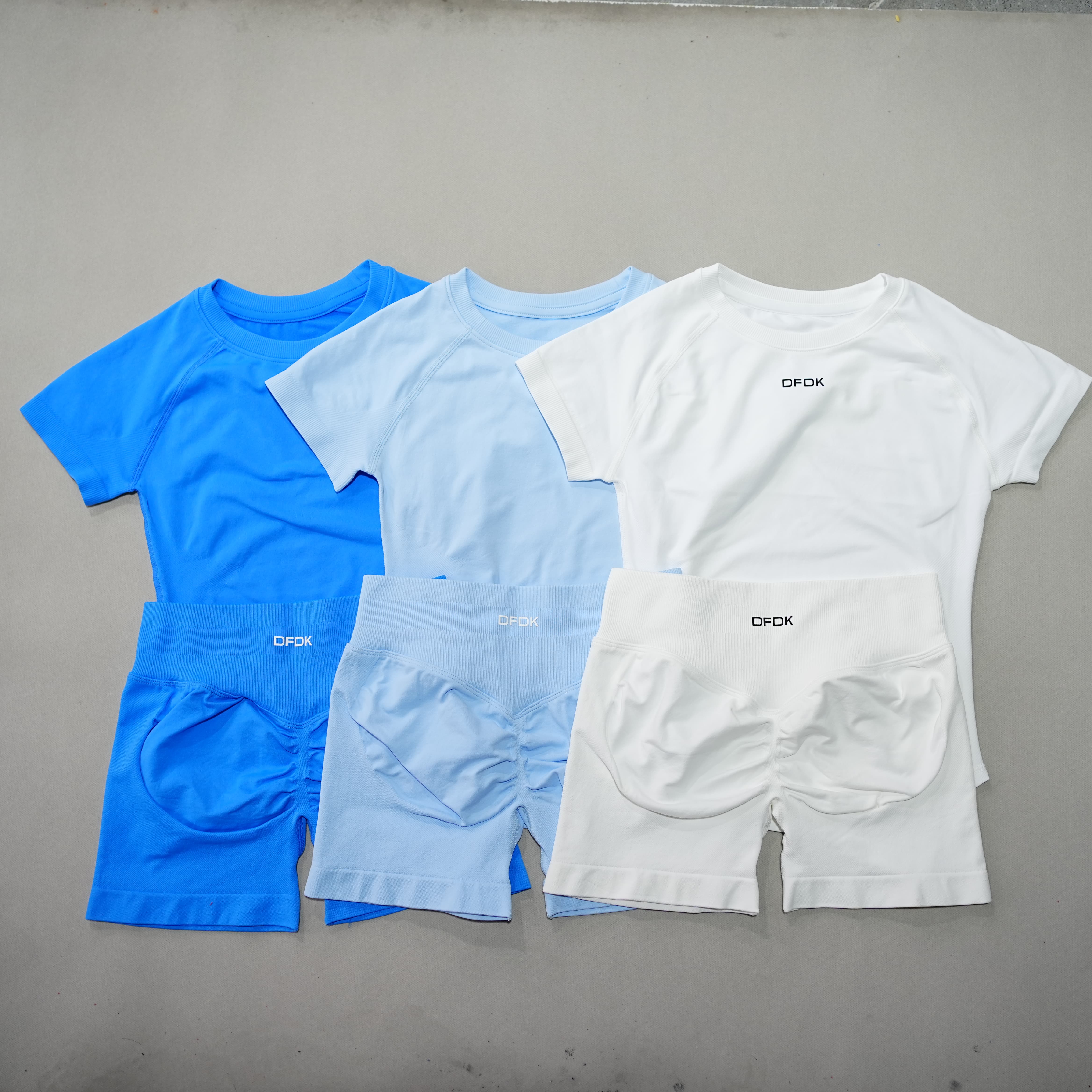 DFDK Women's Round Neck Short  - Crossfit Yoga 评论和价格