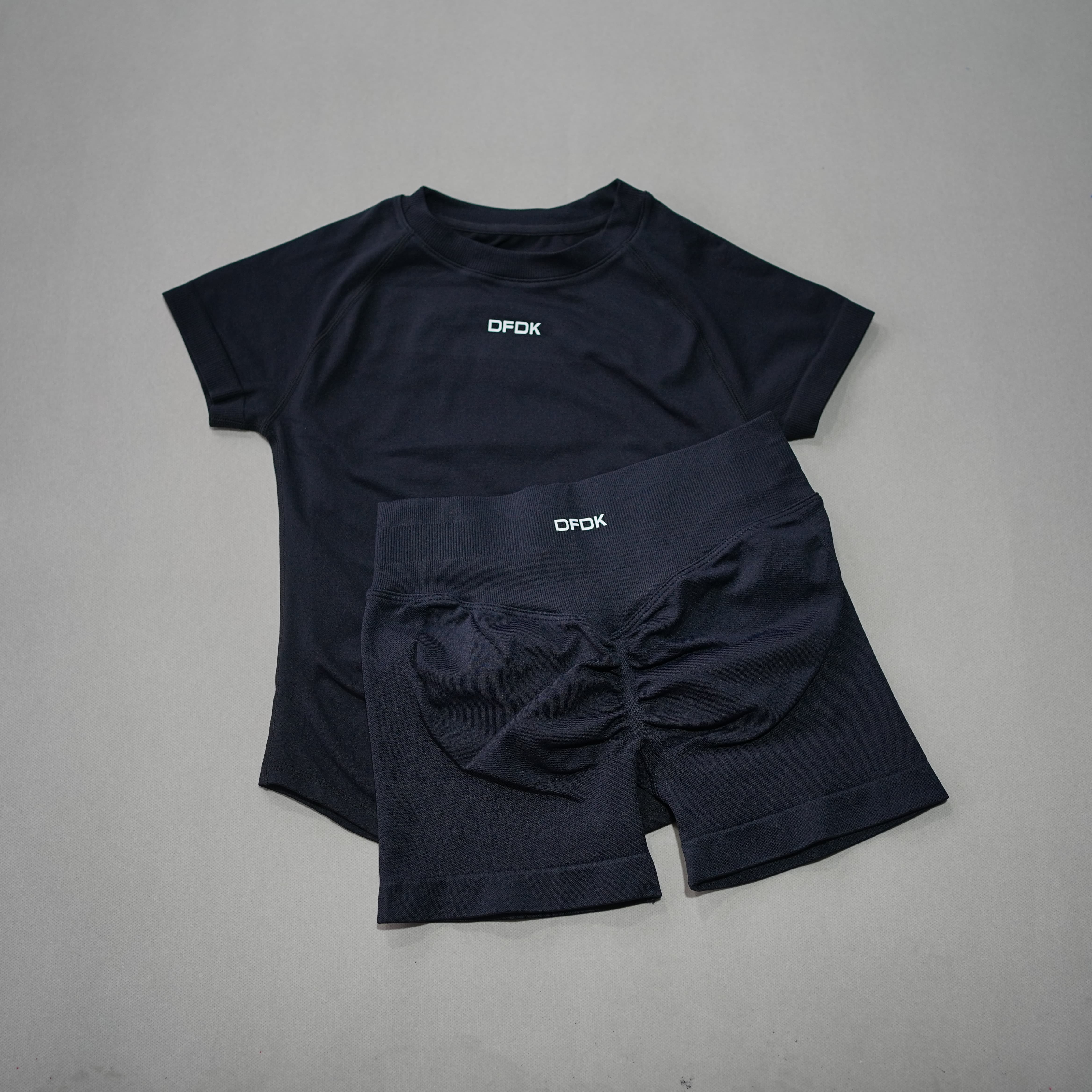 DFDK Women's Round Neck Short  - Crossfit Yoga 评论和价格