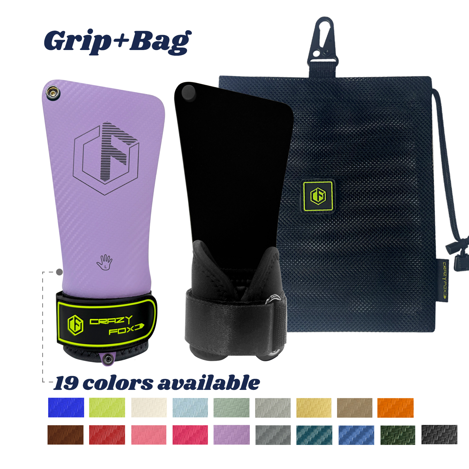 Natural Rubber Anti‑Slip Palm  - Crossfit Gear Pouch 评论和价格